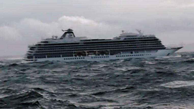 Viking Sky: la nave da crociera in avaria nelle acque della Norvegia